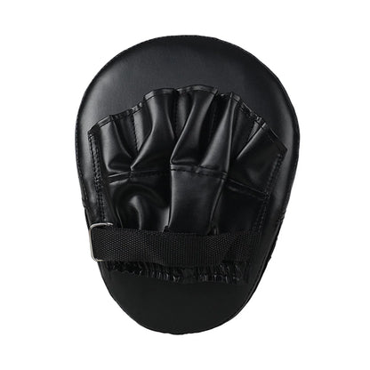 Training Hand Pad Boxing Curved Focus Punching Boxing Punching Black