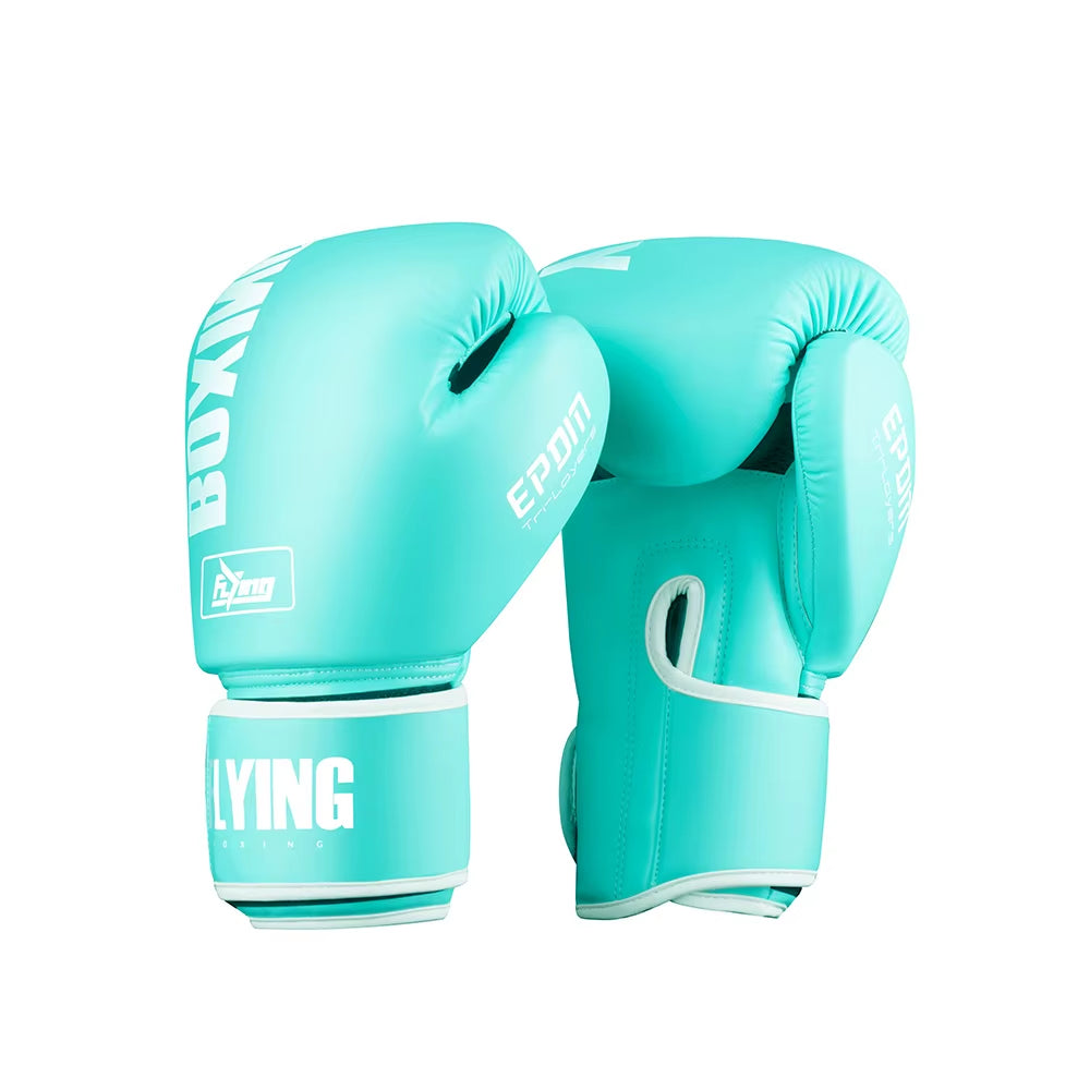 FIVING 10 12 14Oz Boxing Gloves PU Leather Muay Thai Guantes De Boxeo Free Fight MMA Sandbag Training Glove for Men Women Kids