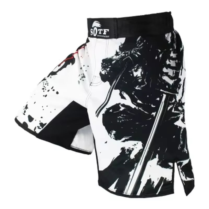 SOTF Boxing Training Fitness Muay Thai Pants Boxing Shorts Muay Thai Boxing Shorts Muay Thai Short Kickboxing Mma Short Mma