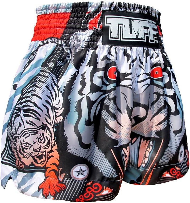 Boxing Muay Thai Shorts Tiger Kick Martial Arts Training Gym Clothing Trunks