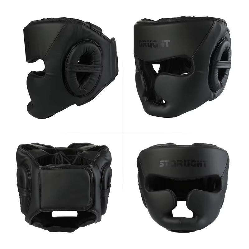 Boxing Helmet Head Protectors Adult Child Professional Competition Headgear MMA Muay Thai Kickboxing Head Guard Training