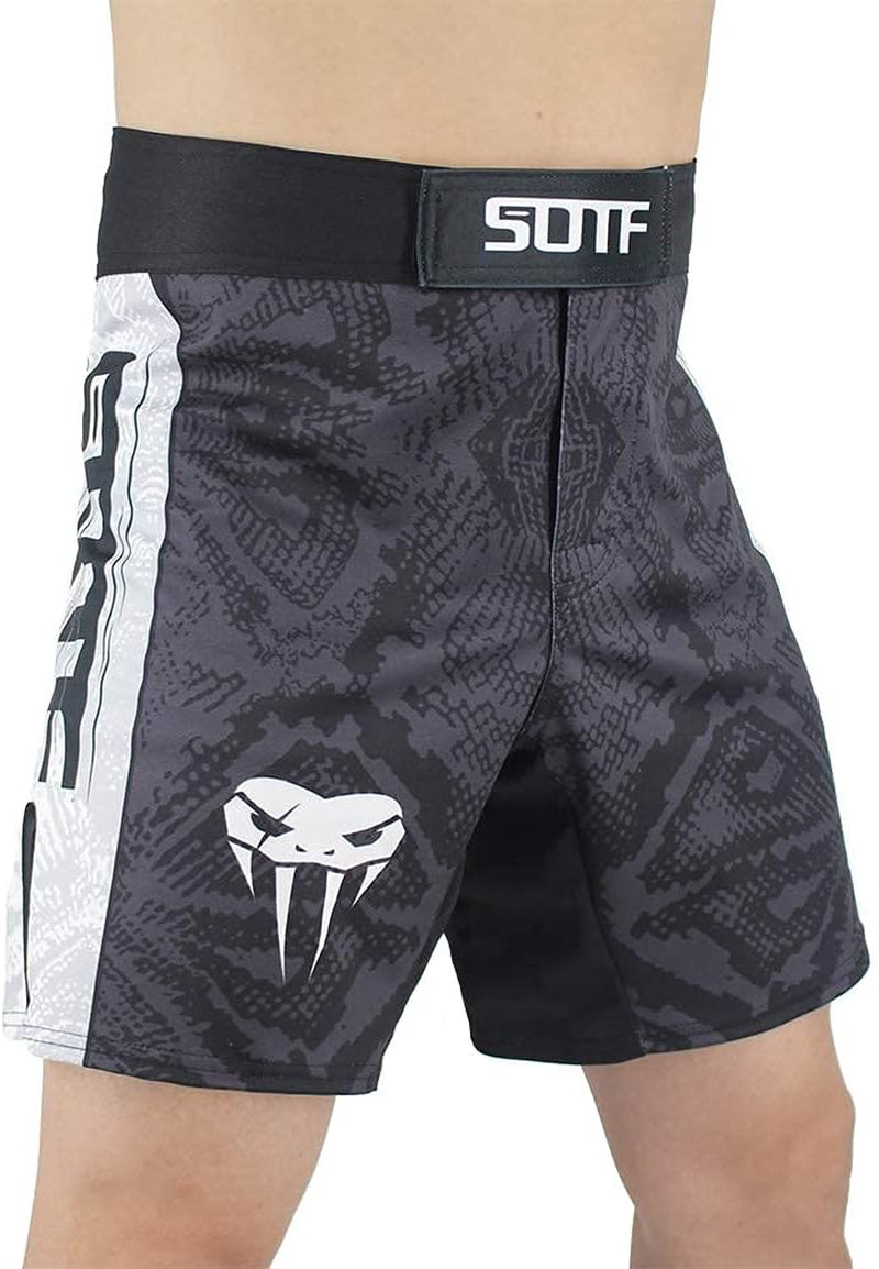 MMA Boxing Shorts Men Fight Shorts Men BJJ No Gi Shorts