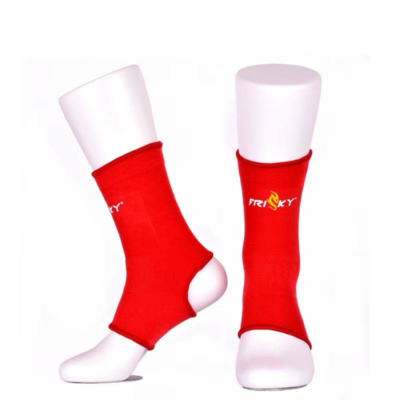 1 Pair Thai Boxing Sports Ankle Brace Compression Socks Foot Protective Gear Gym Fitness Sanda Muay Thai Equipment Protector Leg