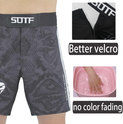 MMA Boxing Shorts Men Fight Shorts Men BJJ No Gi Shorts