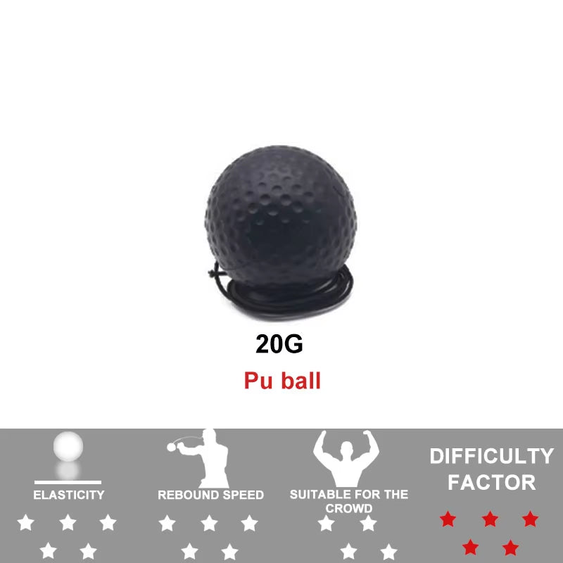 Boxing Reflex Ball Fight Training Speed Exercise Head-Mounted Speed Ball Boxing Reflection Ball Fitness Boxing Equipment