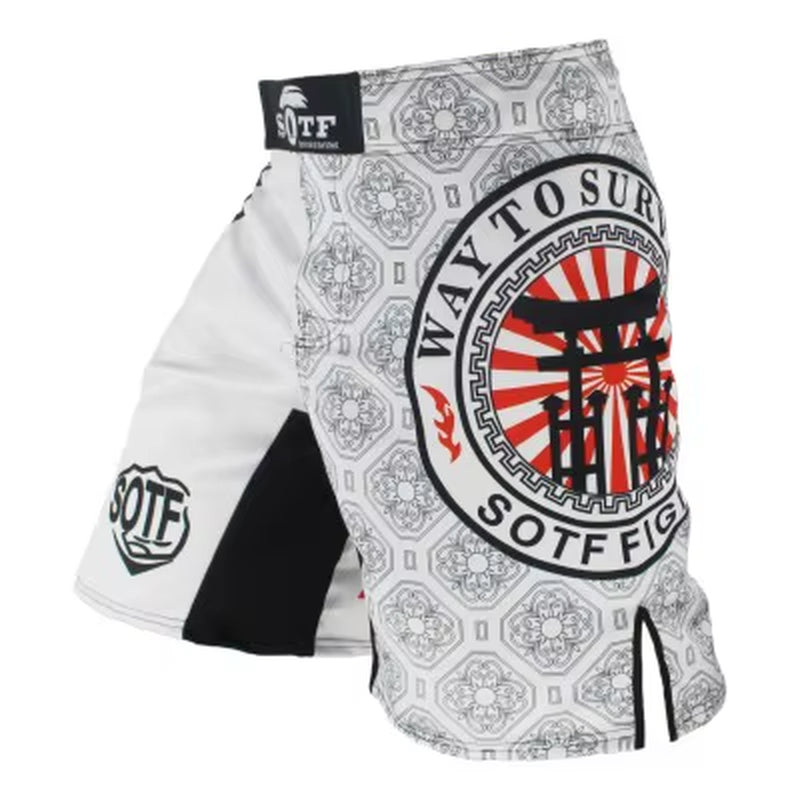 SOTF Boxing Training Fitness Muay Thai Pants Boxing Shorts Muay Thai Boxing Shorts Muay Thai Short Kickboxing Mma Short Mma