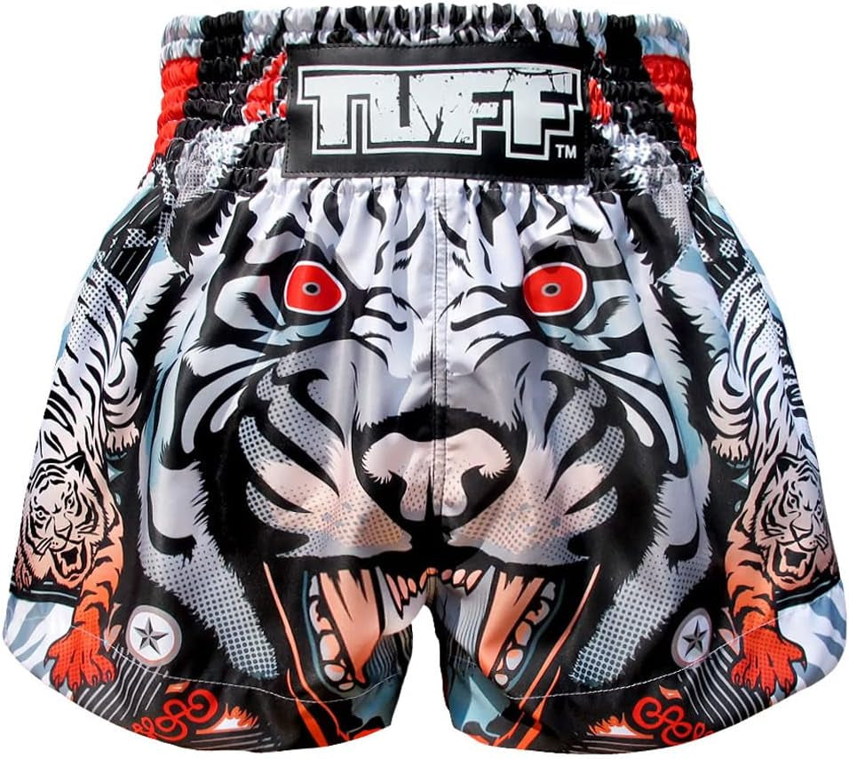 Boxing Muay Thai Shorts Tiger Kick Martial Arts Training Gym Clothing Trunks