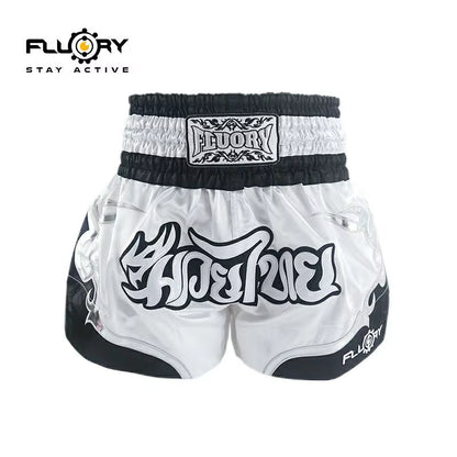 Women Fluory PINK and WHITE and ORANGE NEWEST and FASHION Muay Thai Shorts