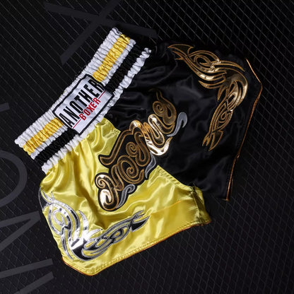 Muay Thai Shorts Professional Sanda Boxing Suits Adult Competition Training MMA Fighting Short-Pants Girls Boys Boxeo Kickboxing