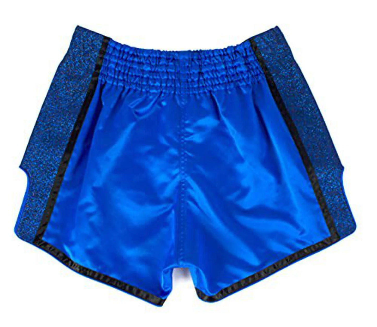 BS1702 Blue Slim Cut Muay Thai Boxing Short