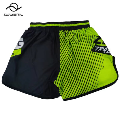 Thai Boxing Shorts Printing MMA Muay Thai Men'S Shorts Cheap Sanda Kickboxing Pants Kids Women Martial Arts Grappling Fight Wear