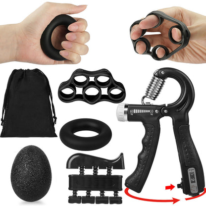 Hand Grip Strengthener Gripper Finger Exerciser Forearm Trainer Resistance Band