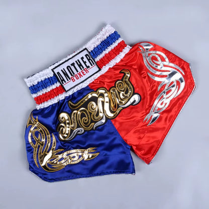 Muay Thai Shorts Professional Sanda Boxing Suits Adult Competition Training MMA Fighting Short-Pants Girls Boys Boxeo Kickboxing