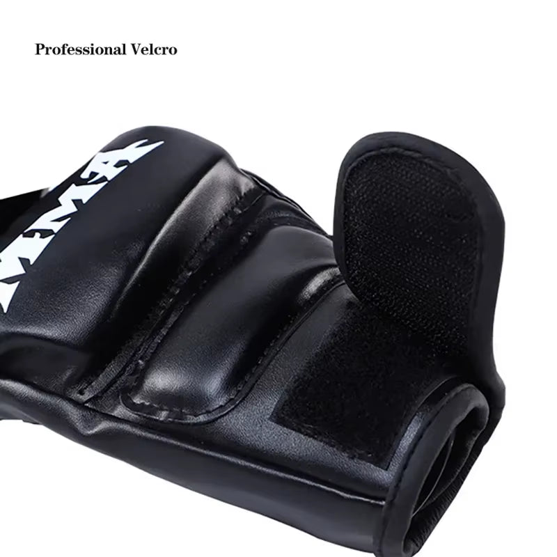 Kick MMA Boxing Gloves for Men Women PU Karate Muay Thai Guantes De Boxeo Free Fight MMA Sanda Training Adults Kids Equipment