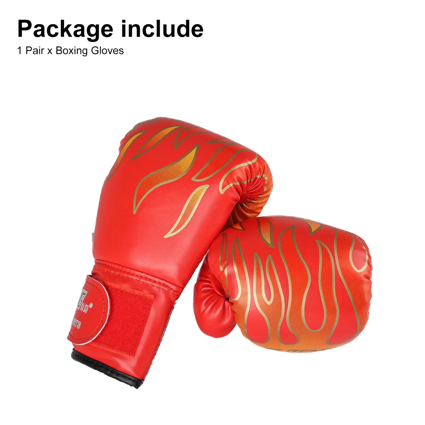 Small Boxing Gloves, Cartoon PU Leather Sparring Grappling Punch Training Boxing Gloves, 3Oz Breathable and Lightweight Boxing Gloves with Adjustable Sticky Wrist Strap