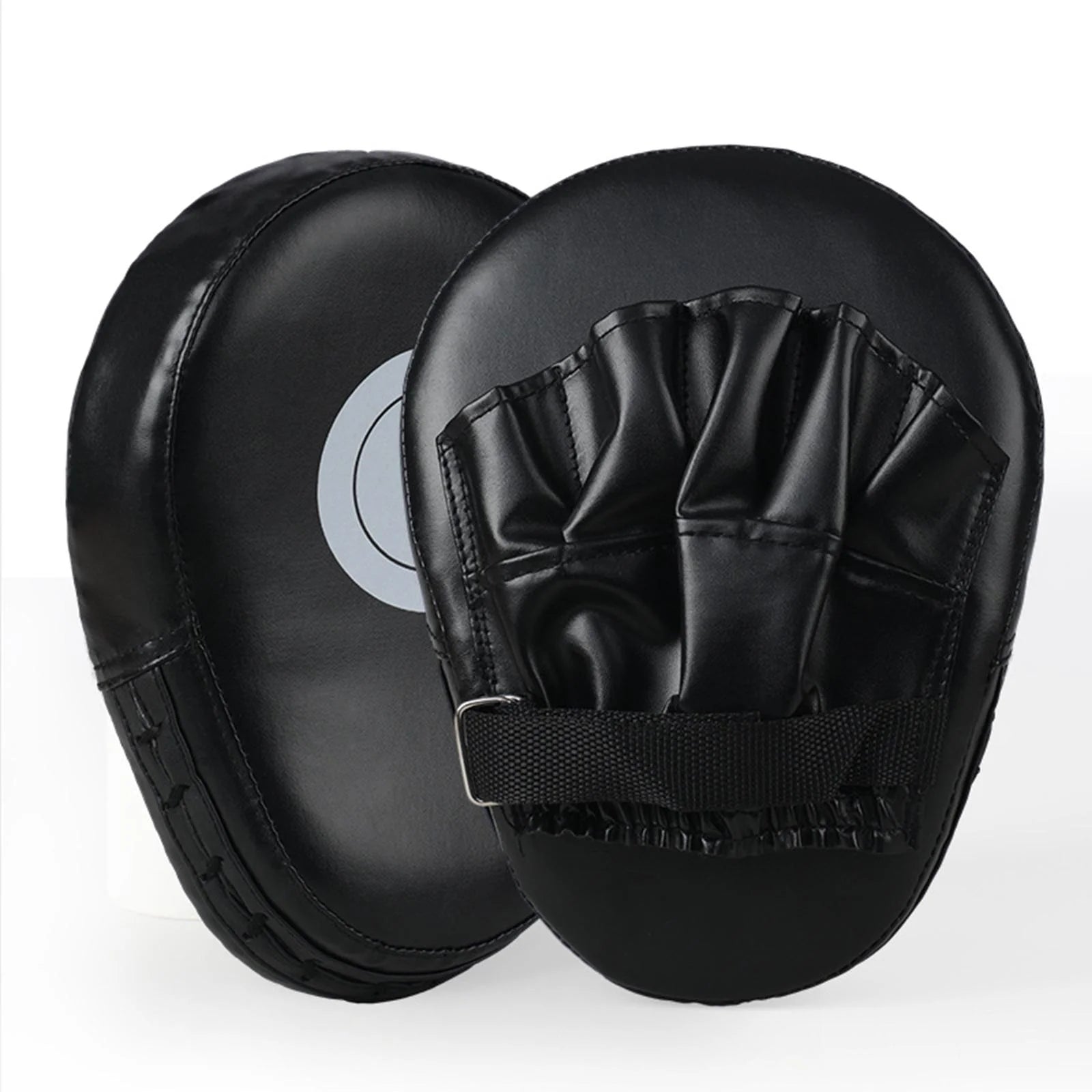 Training Hand Pad Boxing Curved Focus Punching Boxing Punching Black